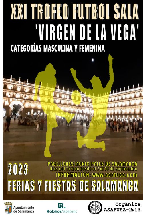 El Trofeo se disputará dentro de la programación de las Ferias y Fiestas de Salamanca.
Los encuentros se celebrarán entre el ​7​ de Septiembre hasta el ​1​6 de Septiembre de 2023.