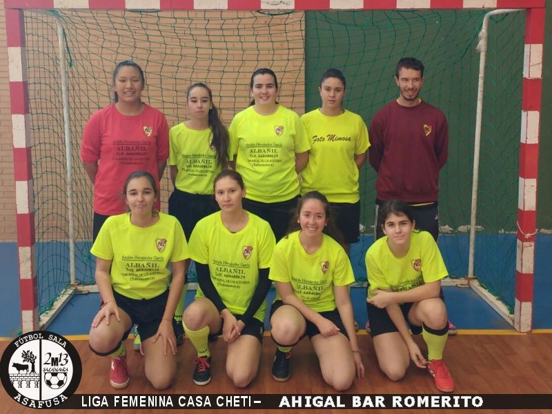 Equipo de Ftbol Sala: AHIGAL BAR ROMERITO