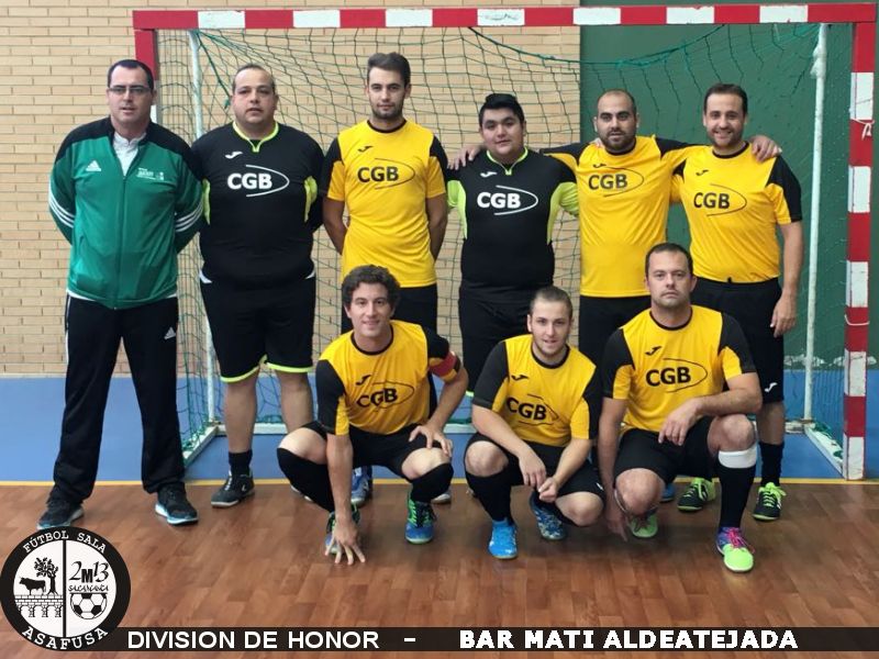Foto del Equipo de Fútbol Sala: BAR MATI ALDEATEJADA