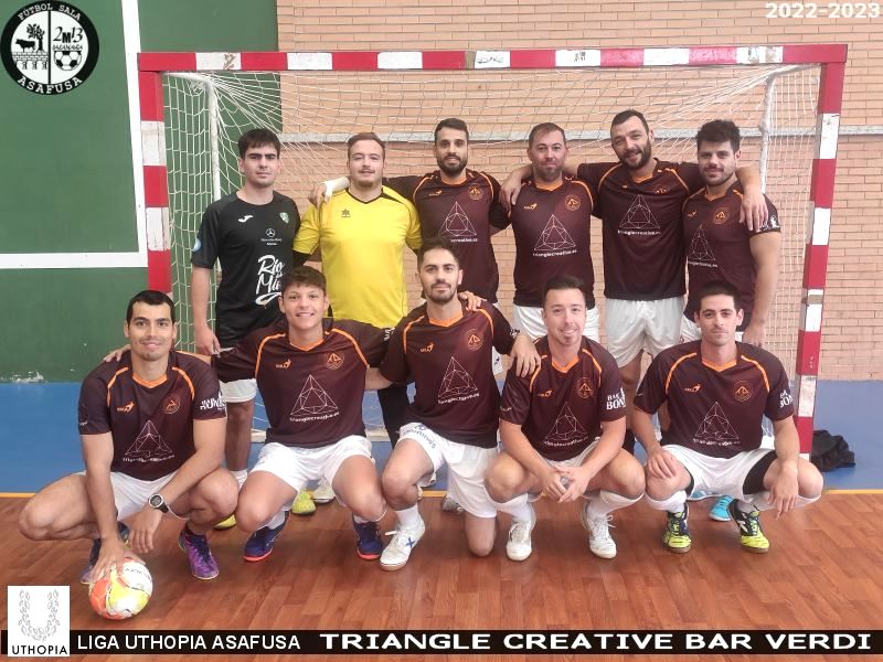 Equipo de Ftbol Sala: TRIANGLE CREATIVE BAR VERDI