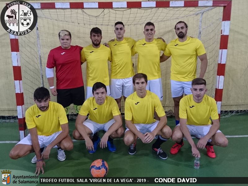 Equipo de Ftbol Sala: CONDE DAVID