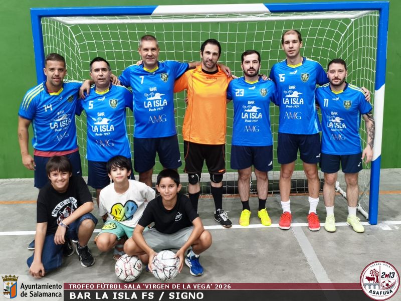 Foto del Equipo de F&uacute;tbol Sala: BAR LA ISLA FS / SIGNO